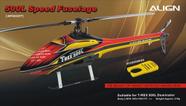 Tr500l speed fuselage yellow/red hf5025t