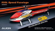 Tr550l speed fuselage red hf5505t