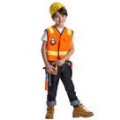 Trabalhador da construção civil Costume Dress-Up para crianças Dress Up America Trabalhador da construção civil Costume Dress-Up para crianças Dress Up America