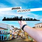 Traçado Brasil - Salvador - Parede