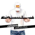 Traçado Espanha - Barcelona - Parede 1 metro Traçado Espanha - Barcelona - Parede 1 metro