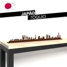Traçado Japão - Tóquio - Mesa Traçado Japão - Tóquio - Mesa