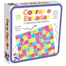 Tradicional Jogo Cobras E Escada Gigante Brinquedo Tabuleiro