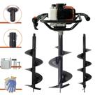 Trado Motorizado À Gasolina 2T Vant VPS52 52cc 2HP 6.500rpm Perfurador de Solo Completo Com 3 Brocas 80x20cm, 80x25cm e 80x30cm