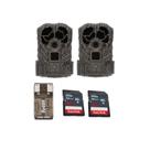 Trail Camera Stealth Cam Browtine 16MP com cartão de memória de 32GB
