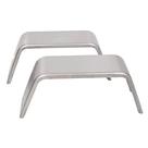 Trailer Boat Fenders HECASA Square Axel, rodas de 14-16 polegadas