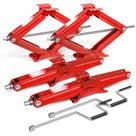Trailer de trailer Scissor Jacks DNA MOTORING, pacote com 4, 2267 kg, 4-24 polegadas