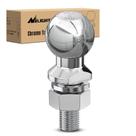Trailer Hitch Ball Nilight Chrome 2 polegadas de diâmetro 4,5 kg