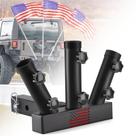 Trailer Hitch Flagpole Mount GADFISH para 2 receptores pretos