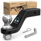 Trailer Hitch Mount Nilight forjado com bola de 2-5/16" de 15.000 libras Trailer Hitch Mount Nilight forjado com bola de 2-5/16" de 15.000 libras