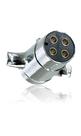 Trailer Plug Hopkins Towing Solutions 48325 4 pólos redondos Trailer Plug Hopkins Towing Solutions 48325 4 pólos redondos
