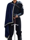 Traje Cape Runcati Renaissance Medieval Knight para homens