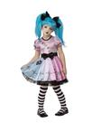 Traje da coleção Rubie's Opus Little Blue Skelly Child