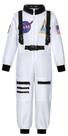 Traje de astronauta Costumerry para crianças, piloto espacial de 5 a 7 anos