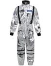 Traje de astronauta GRAJTCIN Silver Spaceman Suit para mulheres GG