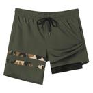 Traje de baño para hombre SURF CUZ Jungle Drift de 7" de secado rápido