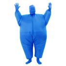 Traje de corpo inteiro inflável azul RHYTHMARTS para adultos
