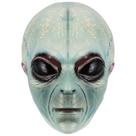 Traje de cosplay de resina com máscara de cabeça alienígena para adultos