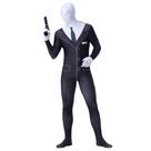 Traje de cosplay, esqueleto de Halloween, impresso em 3D, 2023