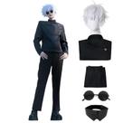 Traje de cosplay Moalioi Satoru, uniforme masculino com acessórios
