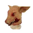 Traje de cosplay realista de resina de látex 3D Mask Horror Pig