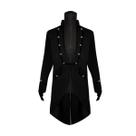 Traje de cosplay Steampunk Velvet, smoking vitoriano