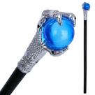 Traje de Halloween Walking Cane Blue Fire Dragon Claw Orb