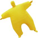 Traje de máscaras inflável IHGYT, terno de corpo inteiro, amarelo