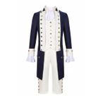 Traje de ópera medieval de MIAOCOS Alexander Hamilton para homens Traje de ópera medieval de MIAOCOS Alexander Hamilton para homens