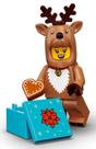 Traje de rena LEGO em minifigura