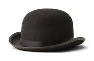 Traje Derby Bowler Hat Dress Up America Kids Black Velvet