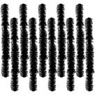 Traje feminino Feather Boas Gvhntk Black, 10 peças e 1,5 m Traje feminino Feather Boas Gvhntk Black, 10 peças e 1,5 m