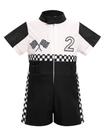 Traje IMEKIS Baby Race Car Driver de 2º aniversário, roupa 18-24M