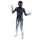 Traje infantil Morphsuits Zalgo Shadow Demon Scary M