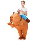 Traje inflável de capivara XYJKIDSES para crianças de 6 a 12 anos Traje inflável de capivara XYJKIDSES para crianças de 6 a 12 anos