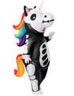 Traje inflável Spooktacular Skeleton Unicorn Full Body