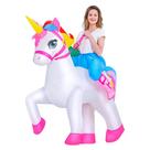 Traje KOOY de unicórnio inflável para mulheres de Halloween de 2024
