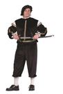 Traje masculino e preto, trajes de RG
