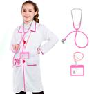 Traje médico ANPHILE Kids Lab Doctor Coat com estetoscópio