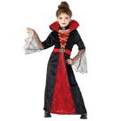 Traje Morph Vampire Girl Dark Purple Velour para meninas