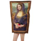 Traje mural de Halloween Fockety Mona Lisa resistente a lágrimas Traje mural de Halloween Fockety Mona Lisa resistente a lágrimas