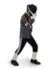 Traje Nodkim Disco Kids 80s Sequin Pop King Dance Star Boy