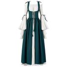 Traje renascentista feminino Spooktacular Creations Green Chemise XXL