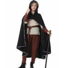 Traje renascentista infantil Ezuwail Medieval Viking, roupa de 4 peças Traje renascentista infantil Ezuwail Medieval Viking, roupa de 4 peças