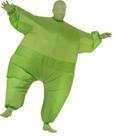 Traje Rubie's, macacão inflável de tamanho adulto, verde