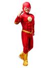 Traje Rubie's The Flash Deluxe Superhero para crianças e meninos Traje Rubie's The Flash Deluxe Superhero para crianças e meninos