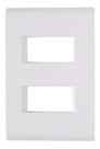 Tramontina liz - placa 4x2 2 modulos distintos
