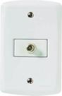Tramontina lux2 - conj 4x2 1 tomada tv sat branco
