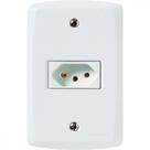 Tramontina Lux2 white 4x2 set with 1 2P+T outlet, 10 A and 250 V Tramontina Lux2 white 4x2 set with 1 2P+T outlet, 10 A and 250 V