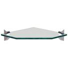 Tramontina Prateleira de Vidro Canto Quadrada 200x200x8mm